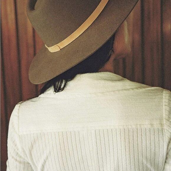Lack of color the Grove wool fedora NWT Xl main image 5